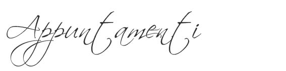 Appuntamenti
